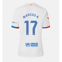 Barcelona Marcos Alonso #17 Auswärtstrikot Frauen 2023-24 Kurzarm